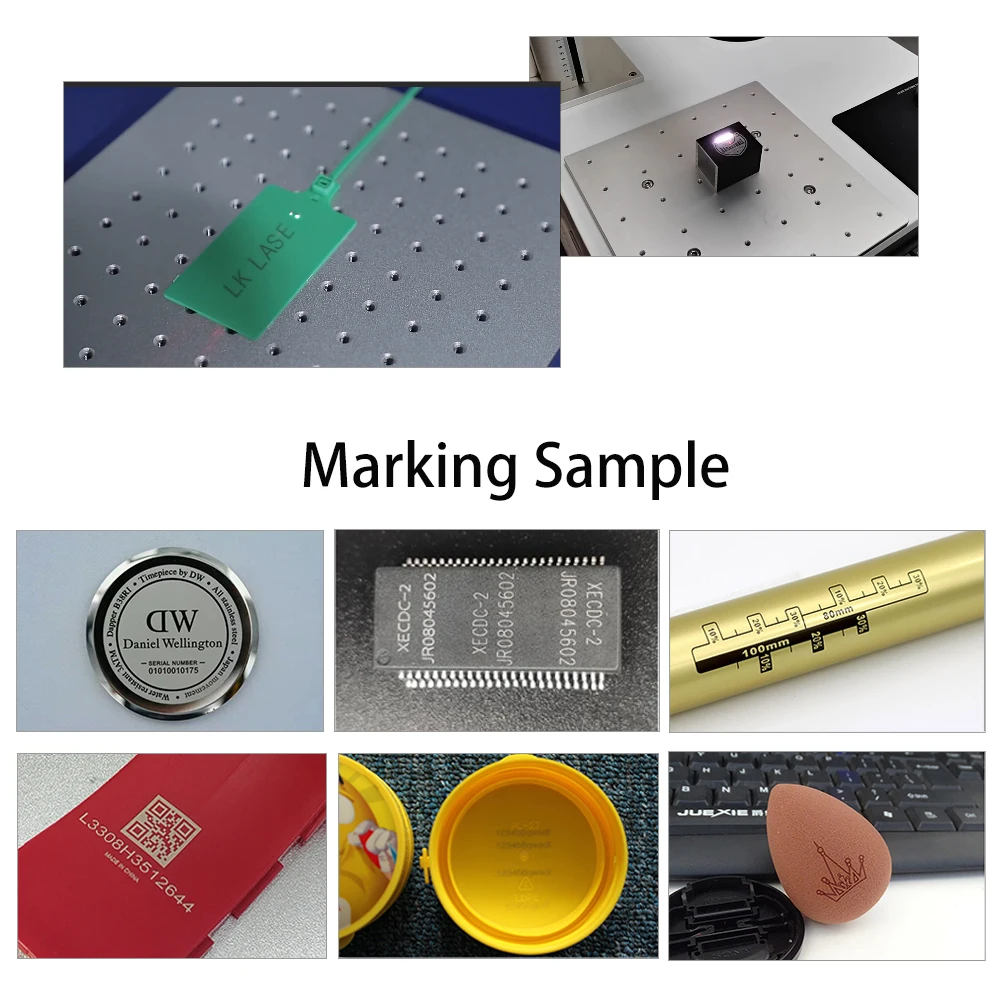 20W 30w 50w 60w 100w Raycus Mopa JPT laser marking machine for metal firearm jewelry tumbler knives engravings