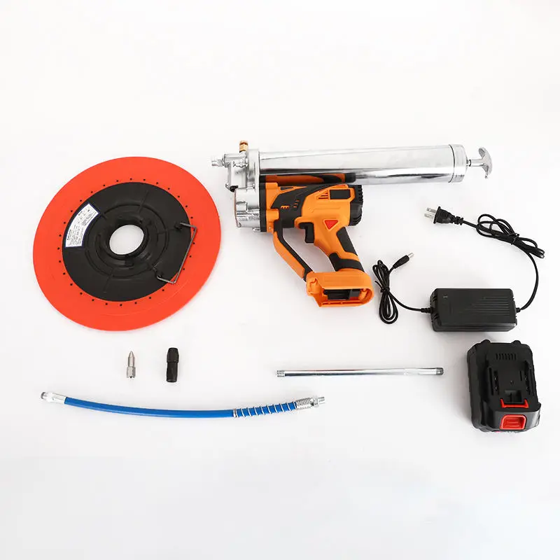 Portable Lithium Battery Grease Guns 900cc 12000 Psi Electric Grease Guns Multifunction