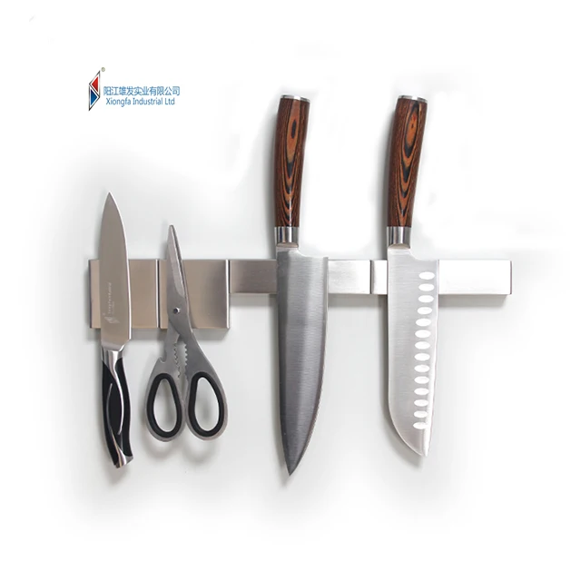 Creative Strong Magnet Force Storage Use Stainless Steel Magnetic key Holder Magnetic Knife Holder