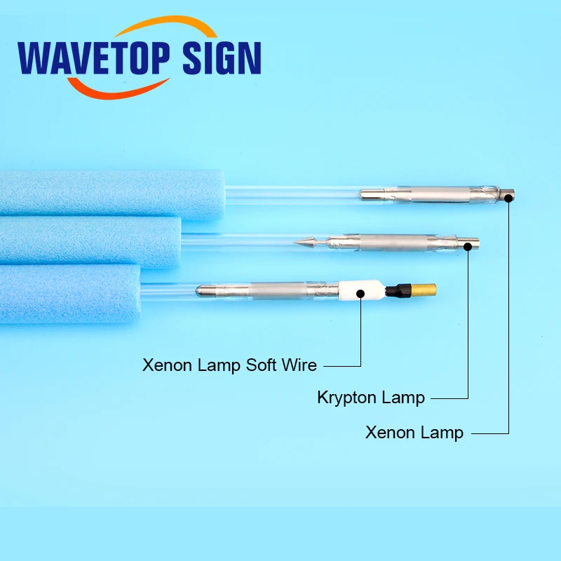  Лазерная ксеноновая лампа WaveTopSign серии X8 короткая дуговая Q-switch Nd импульсная