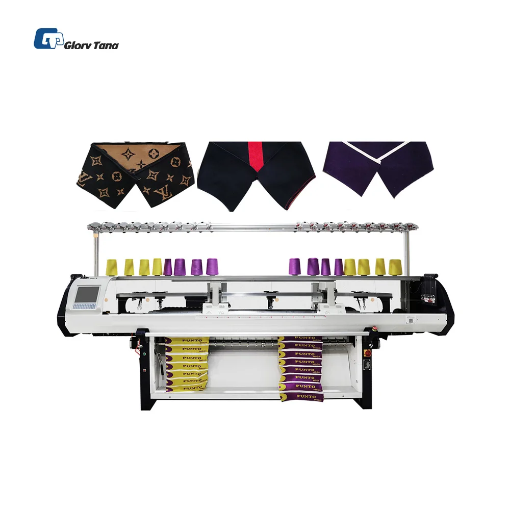 Вязаный ошейник для одежды плоская вязальная машина машины