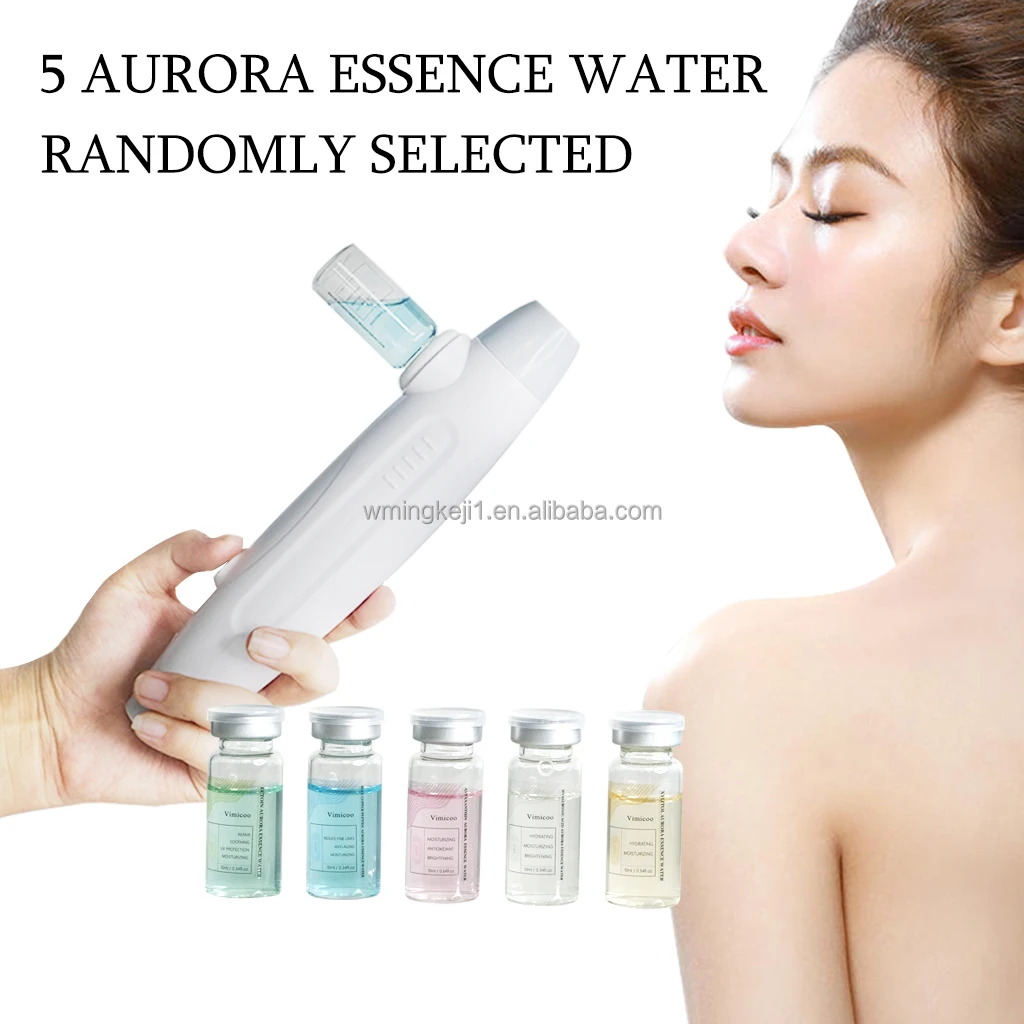 Personal Skin Care Serum Home Use Beauty Equipment Instrument Aurora Essence Water Nanometer Water And Oxygen Penetrator Set