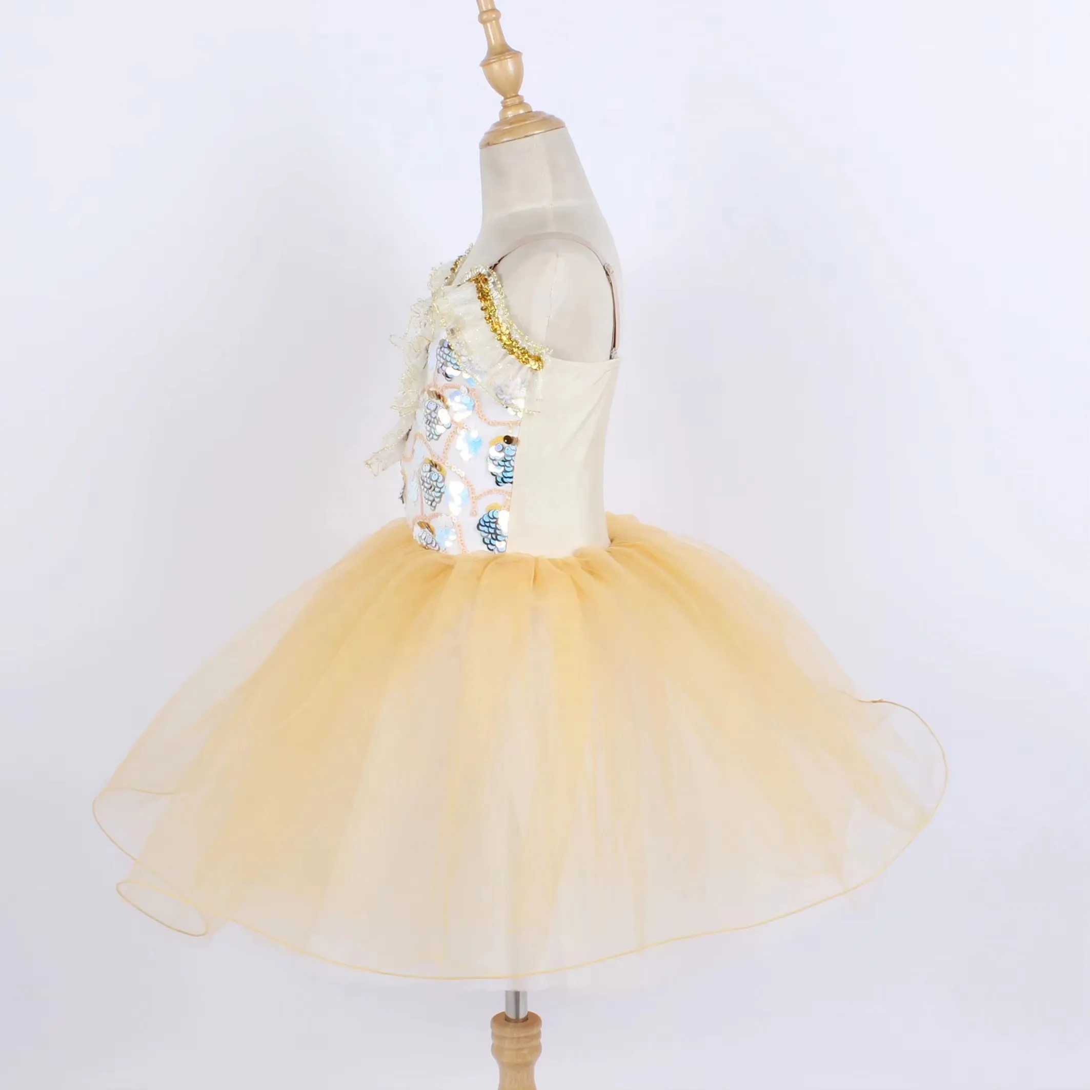 Ballet Tutu Skirt Women Dress Long Vestidos For Girls Performance Clothing Swan Belly Dance Skirts