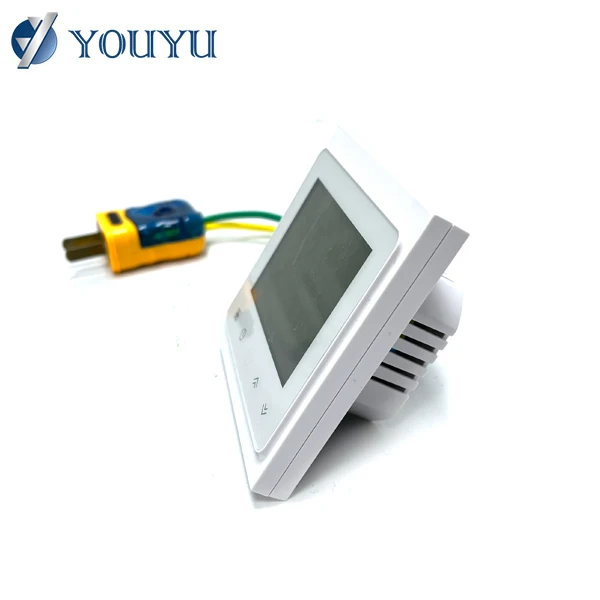 Electric floor heating thermostat for large indoor houses with wifi thermostat