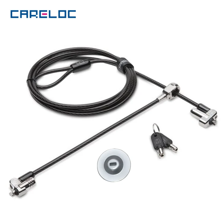 Индивидуальный блокнот с защитой от кражи, защитный кабель, защитный мастер-ключ, цепь безопасности, ключ для планшета, ПК, ноутбука, кабель с замком для телефона iMac