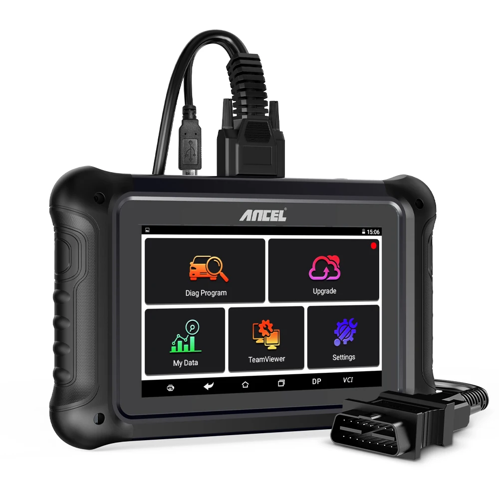 ANCEL DP500 Car Cluster Calibration Tool Correction OBD2 Key Program Immobilizer 11 Reset Function Oil EPB DPF Diagnostic Tool