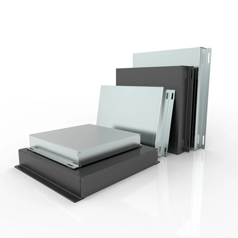 YONGU G02 Adapter Aluminum Alloy Bare Board Sheet Metal Fabrication Bending Electric Junction Box