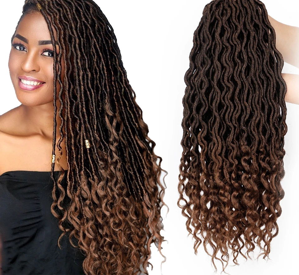 Искусственные кудрявые косички богини мягкие искусственные локоны волнистые предварительно растянутые синтетические