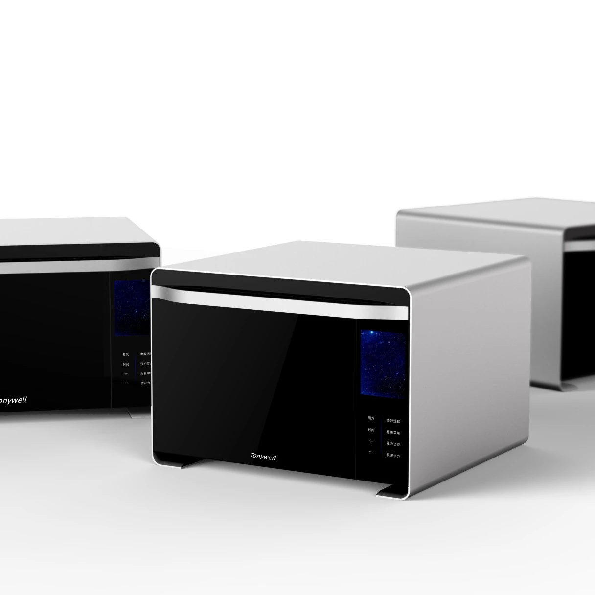 220V 50Hz 3000 Watt oven bakery build in baking ovens multi functional microwave oven for British home