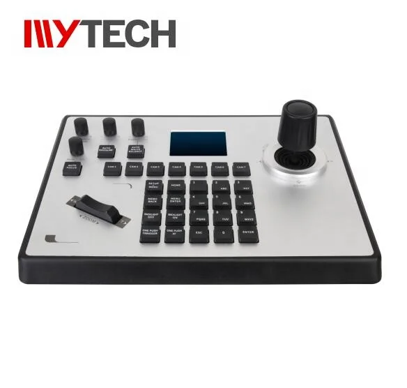 MYTECH 4D joystick video conference camera controller keyboard  Network ip control outdoor with poe