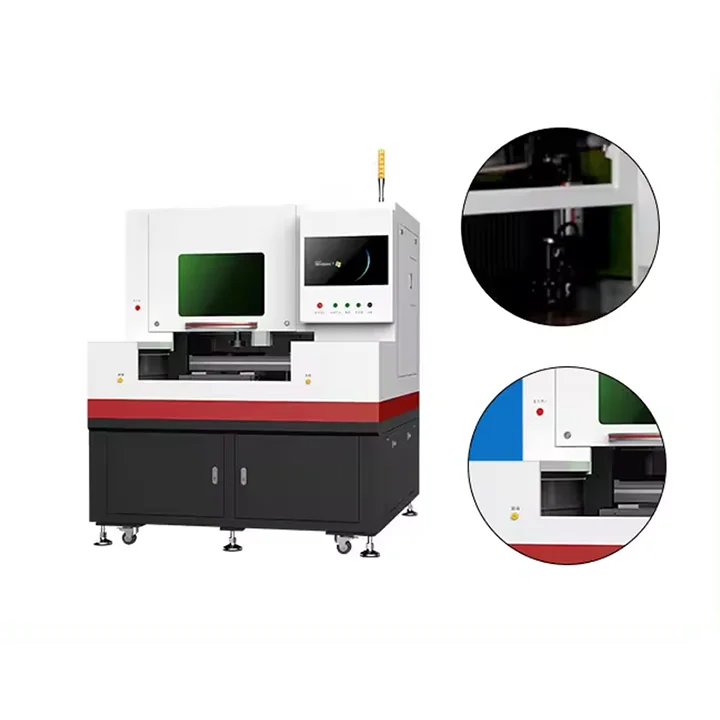 optical glass optical windows lens ultra fast high precision laser cutting and separating machine
