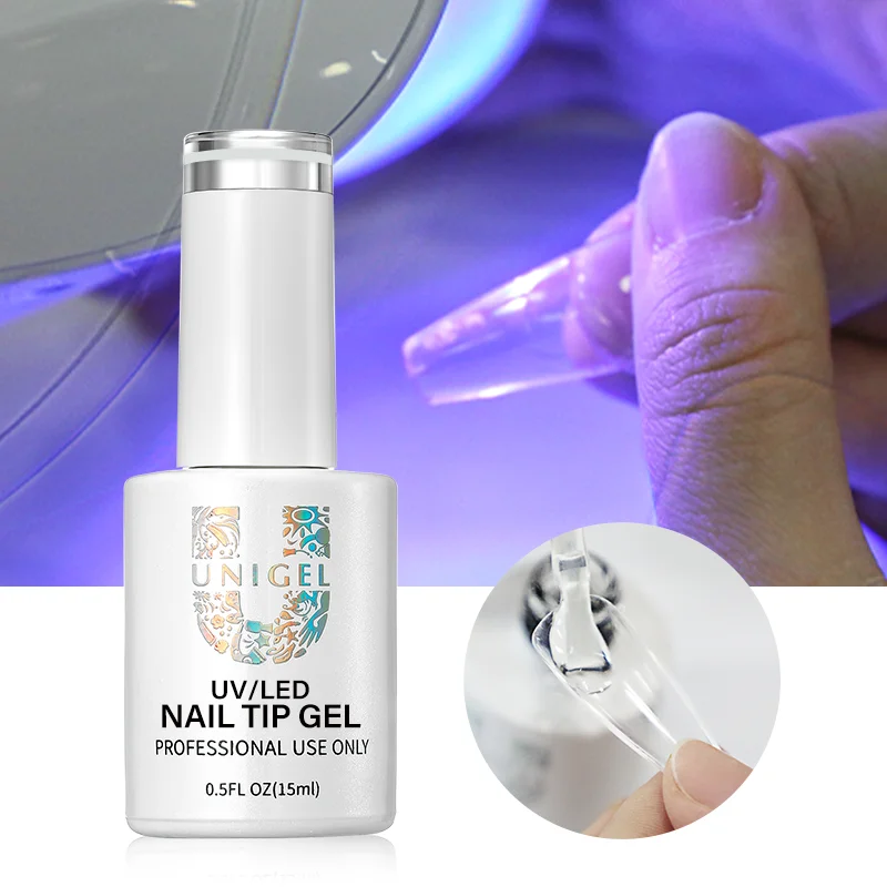 Прозрачные накладные ногти клей для наращивания ногтей без пожелтения 15 мл частная этикетка