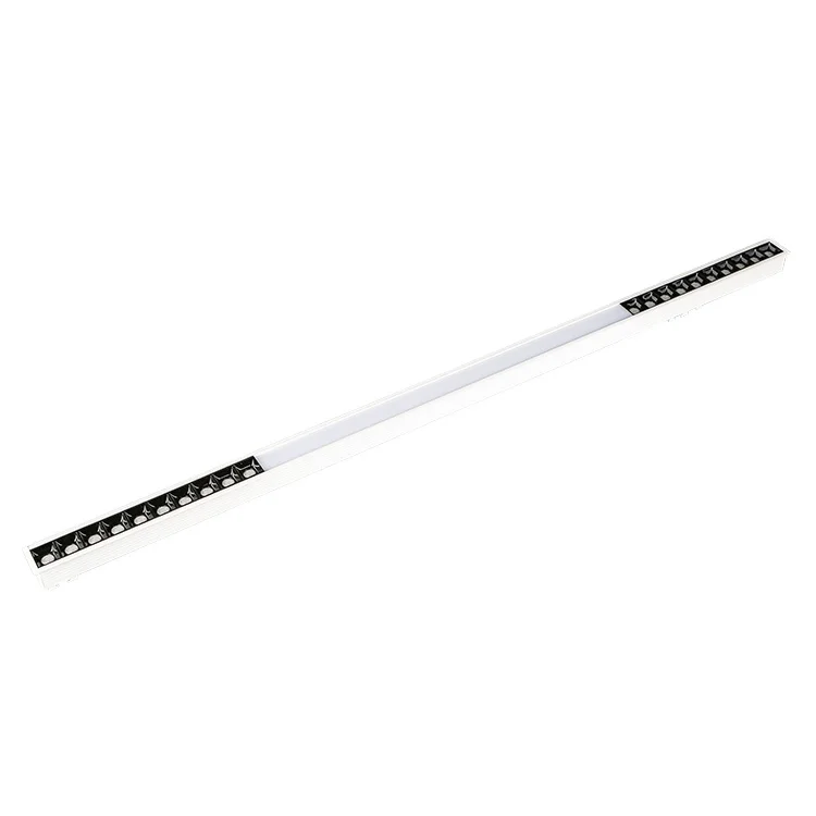 SMD Светодиодная трубка Batten Light фитинг Ip33 утопленный антибликовый полный Ватт 20 Вт светодиодная линейная световая система современный линейный свет