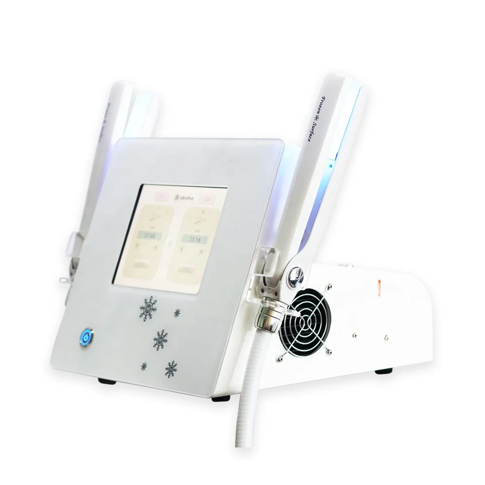 DTY hair cuticle frozen closed flat iron ice cold -20 degrees haircare treatment machine