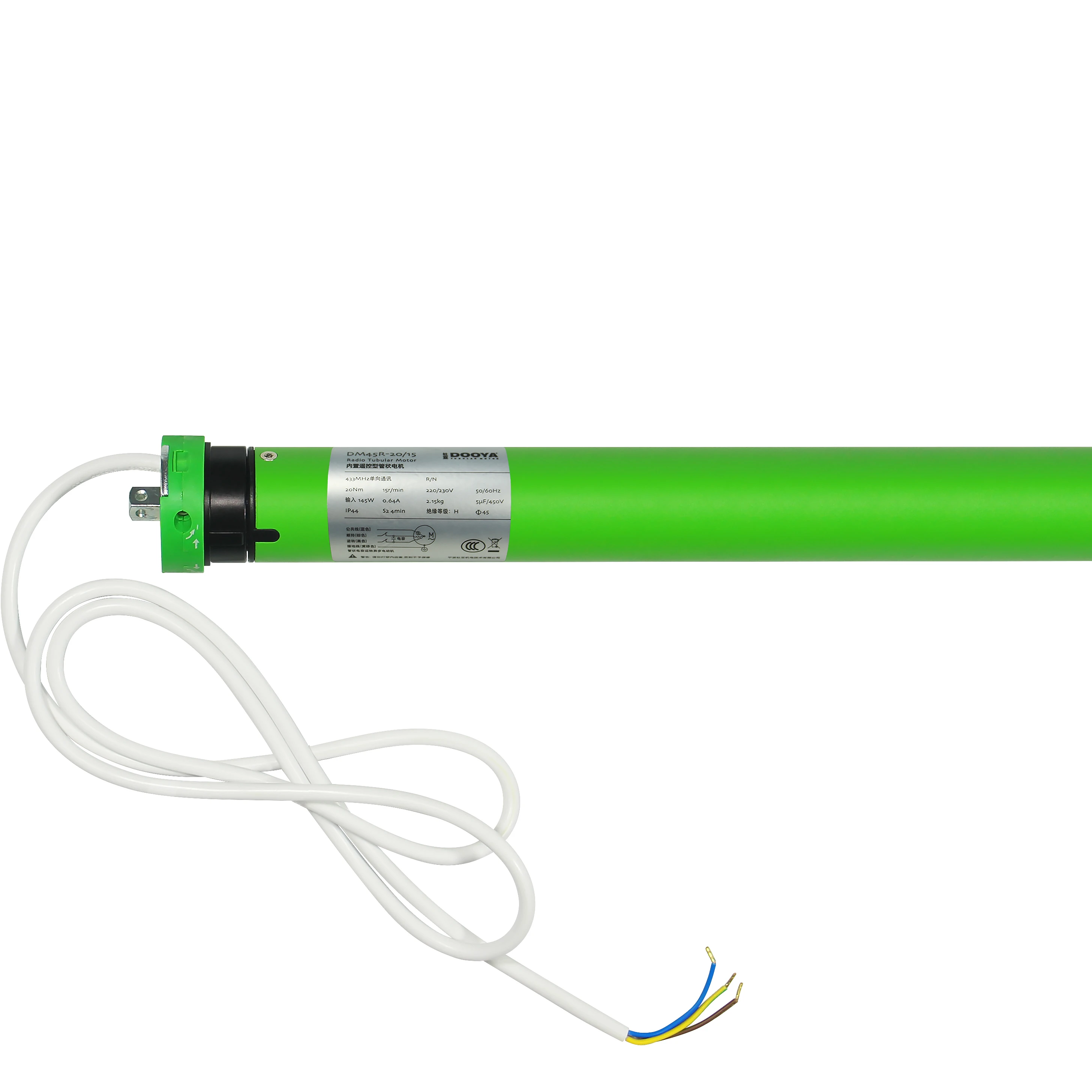 Standard Mechanic Low Noise Tubular Motor for Outdoor Retractable Awning Rolling Shutter-Aluminum Frame Electric Use