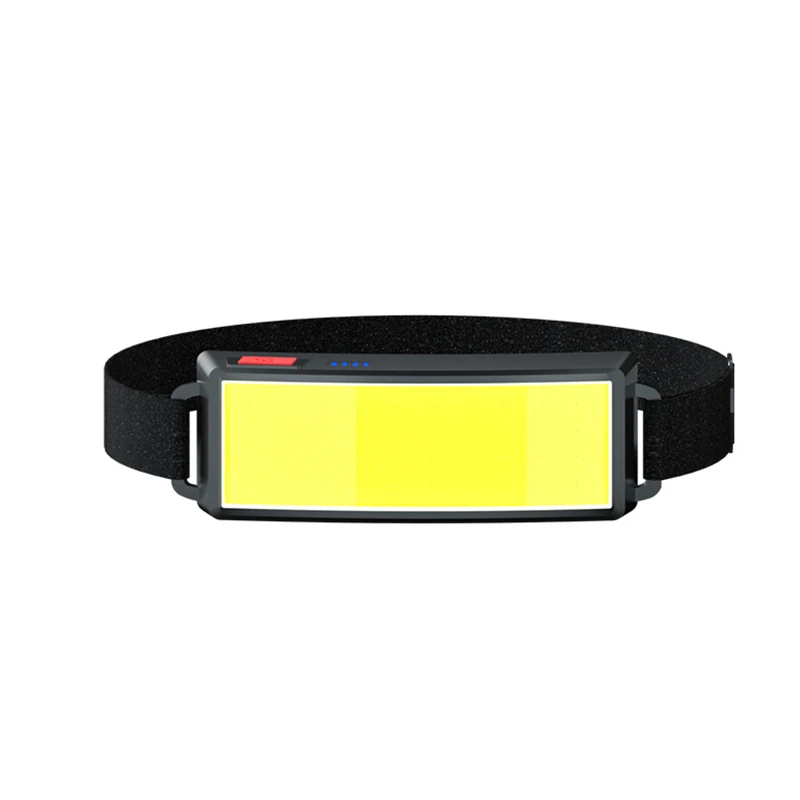 500 Lumen Outdoor Durable Flood Cob Headlamp Rechargeable LED Waterproof Emergency Headlamp