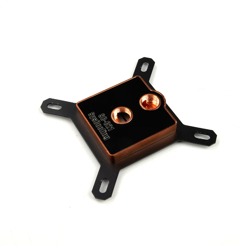 Syscooling Intel CPU Water Cooling Block all metal Micro channel CPU water block for lga 1151 2011 socket