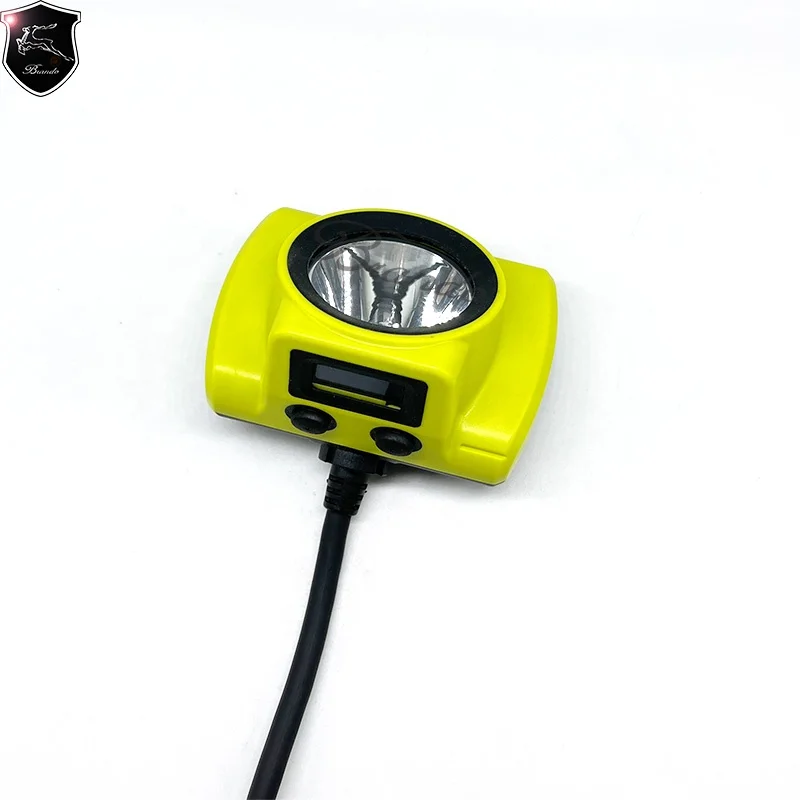 KL6M-D LED Miner Safety Lamp Underground Headlight Led Display Miners Cap Lamp With Magnetic USB Charger For Coal Mining