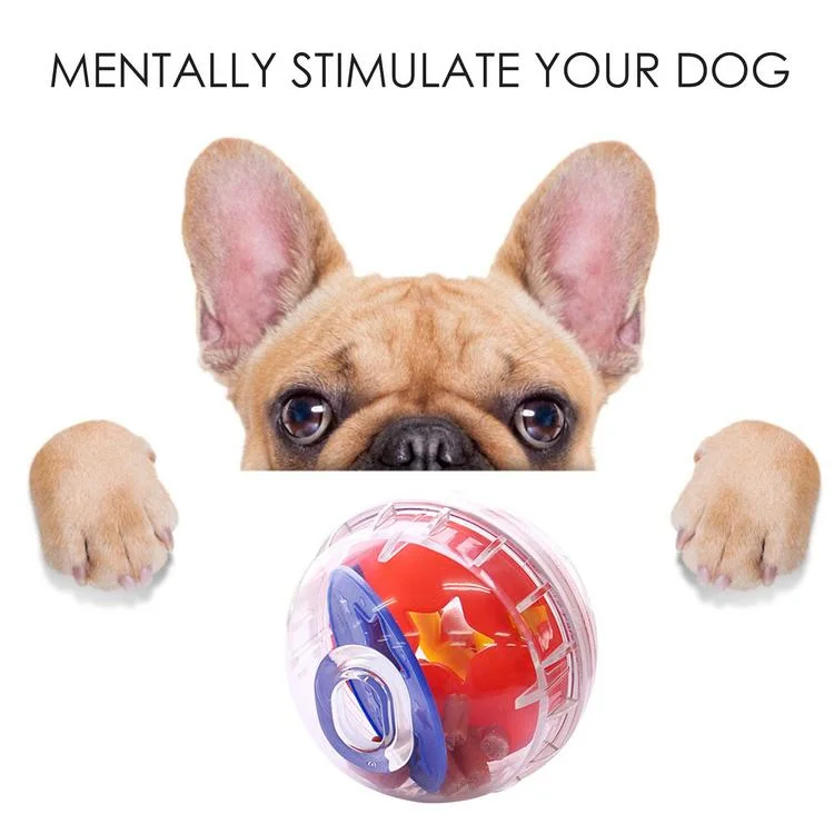 Wholesale Durable Non-Toxic Food Leakage Dispenser Toy Dogs IQ Treat Ball Bite-Resistant Ball