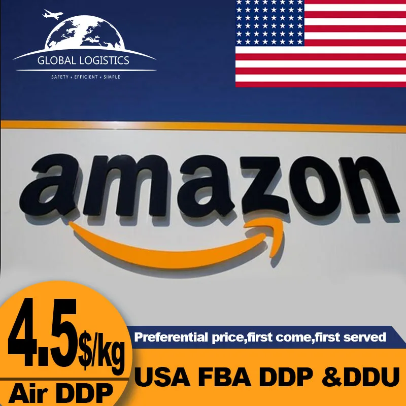 Freight Forwarder Air Shipping Sensitive Goods And Food From China To Usa Amazon Fba