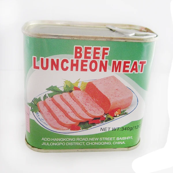 Guaranteed Quality Proper Price Healthy Food Canned Beef Luncheon Meat