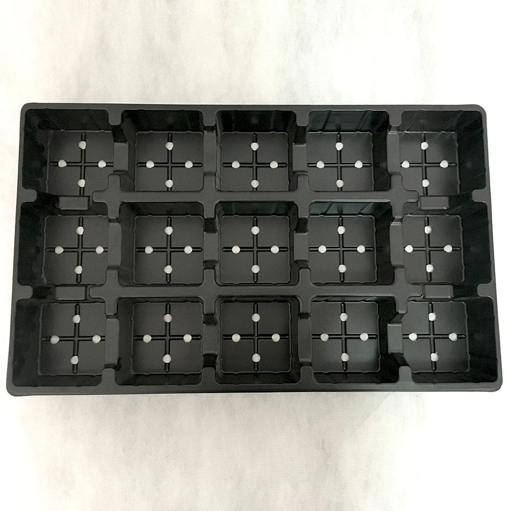 home garden balcony plant succulents plastic square pot trays for plant growing