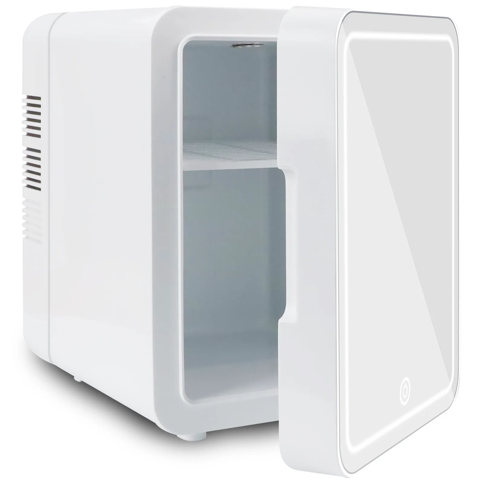 2024 New 4L  cold and hot adjustable Skin Care Cosmetic Mini Freezer Car Fridge Mini Freezer Mini Fridge With Led Light Mirror