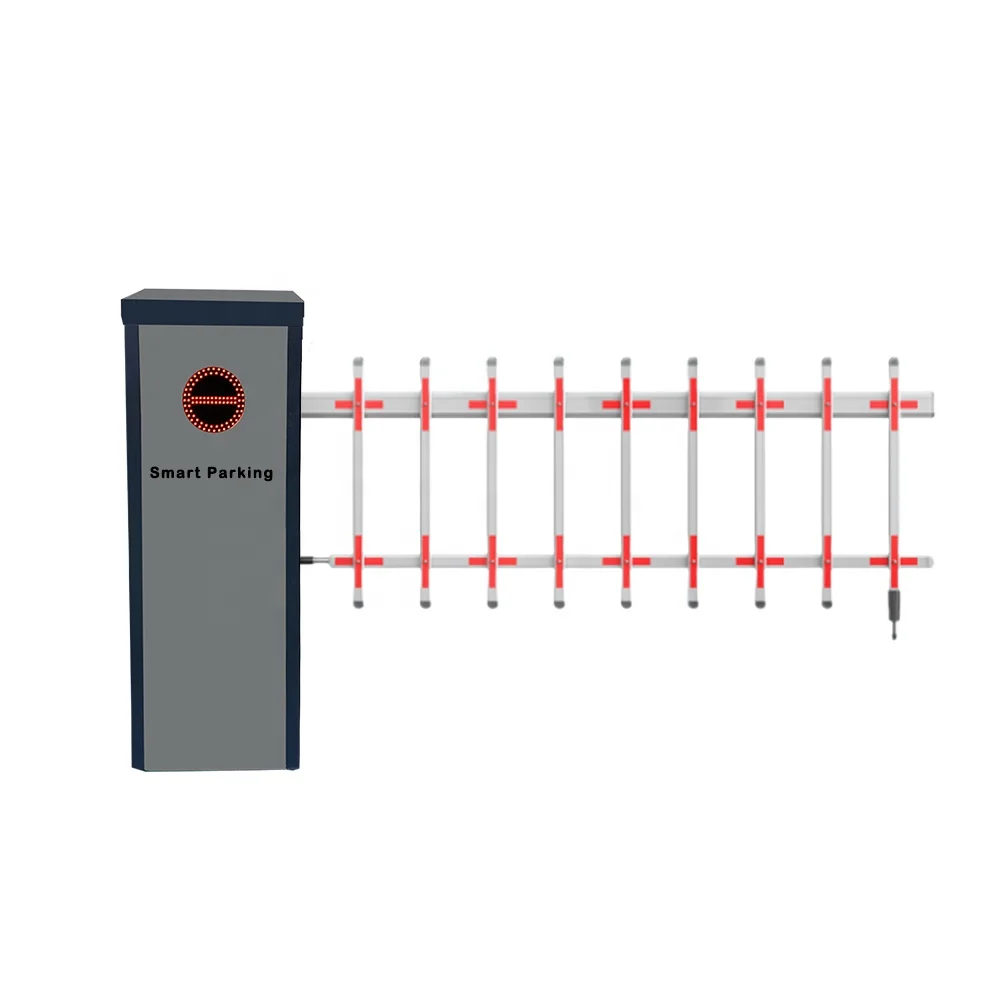 DC 24V Car Parking Management Brushless Motor Barrier Gate low Price Automatic Boom Barrier