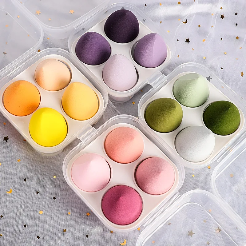 New Product Makeup Sponge Blender LOW MOQ Colorful Make Up Sponge Latex Free Makeup Sponge Puff Private Label