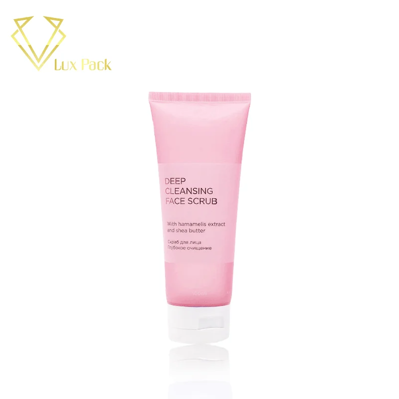 Экологически чистая биоразлагаемая Косметическая туба для лосьона с откидной крышкой