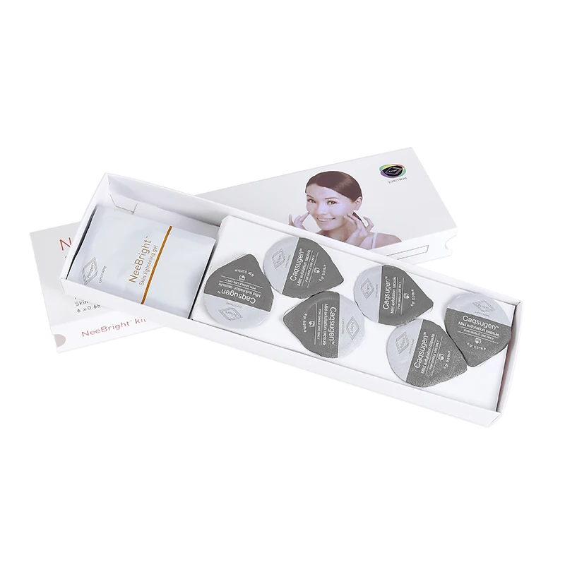 Кислородные пузырьки отшелушивающие кислородные капсулы Нео для лица аппарат использования в капсулах набор 1