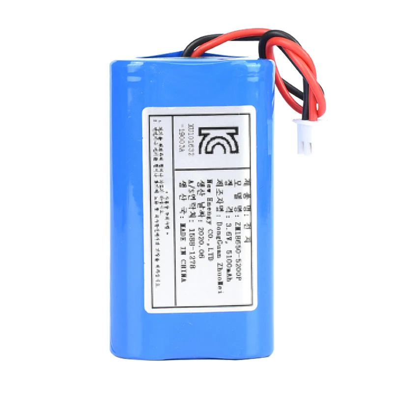KC Certificate 18650 battery Packs 4000mAh 3.7v 4A 1S2P ( 2000mAh cell ) Rechargeable Lithium Li ion battery with PCM and cable