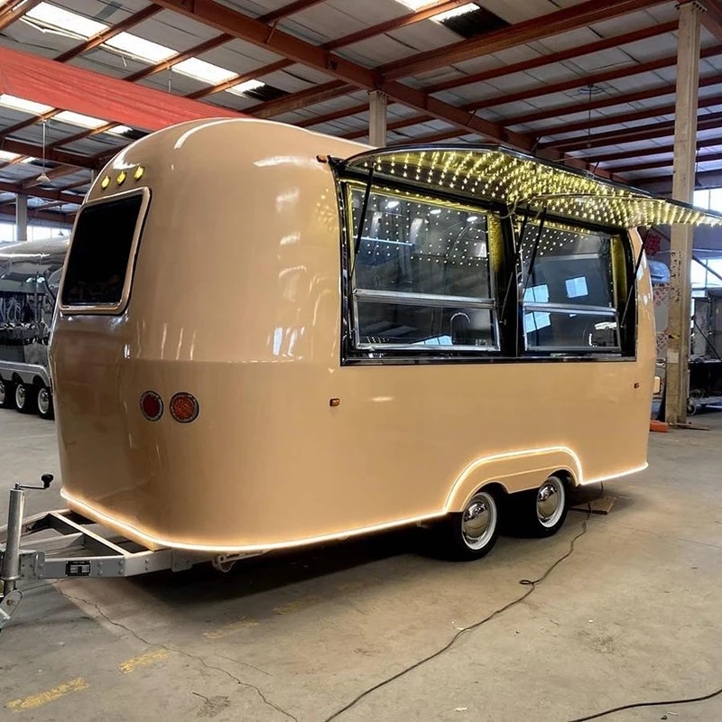 Factory Direct Food Truck Small Food Trailer Pizza Popsicle Hot Dog Cart With Kitchen For Sale