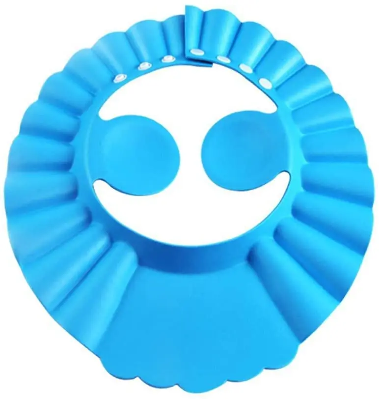 Wholesale OEM EVA foam shower baby cap baby shower caps with ear