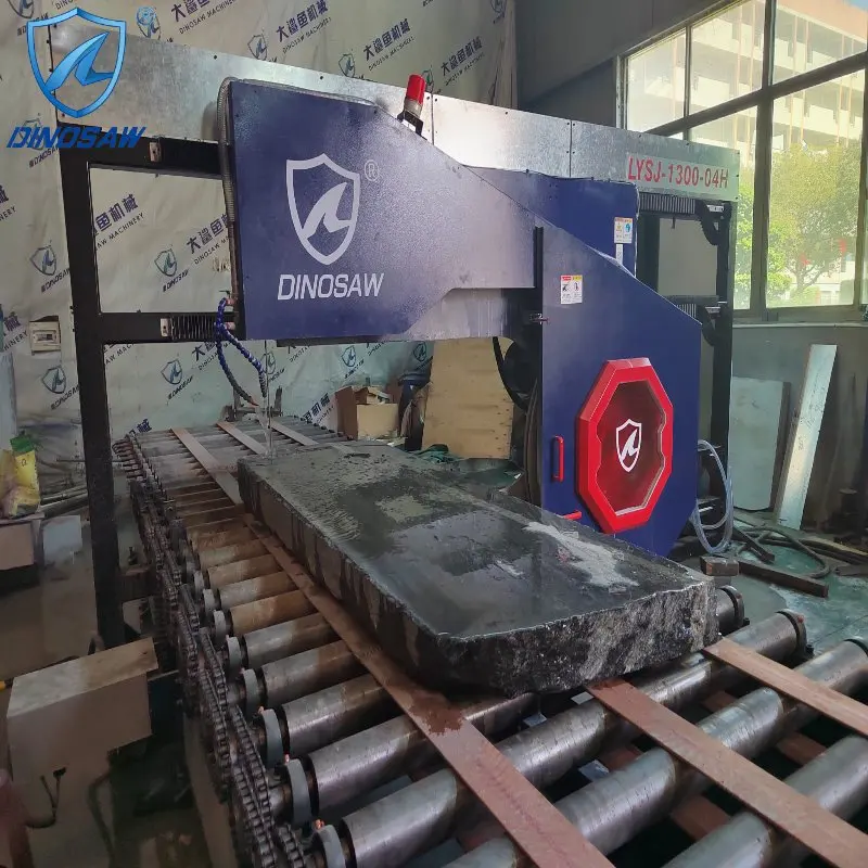 cnc decoration road S-Shape artificial Plaza parking stone cutting wire saw machine for Municipal Works