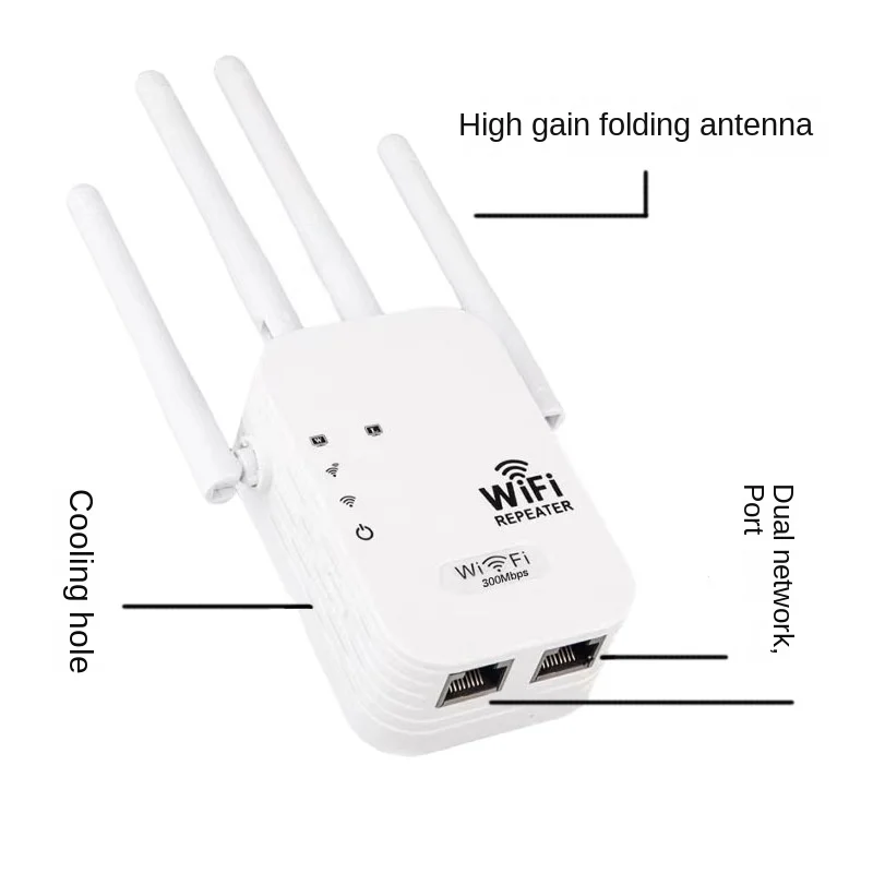 300mbps Wifi Extender Wireless Repetidor Network Signal Wifi Booster Wifi Repeater