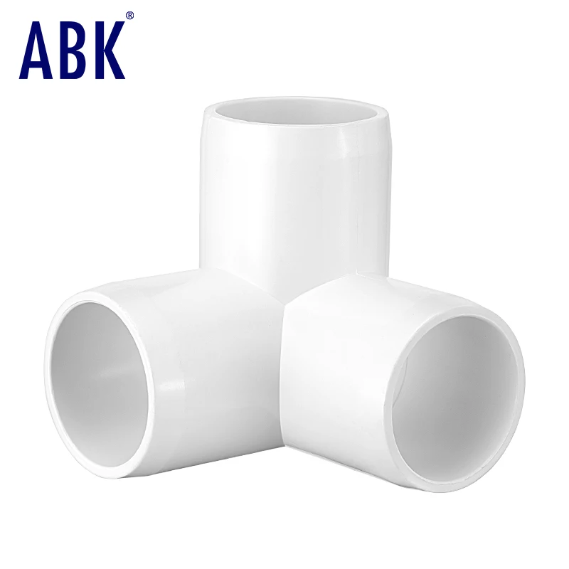Sch40 аксессуары для белой трубы ПВХ DIN Fffitting тройник UPVC 3 way