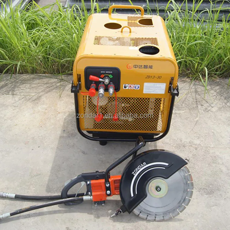 Small Hydraulic Power Pack 30l 13hp  hydraulic power unit  gasoline hydraulic power station for hydraulic breaker hammer