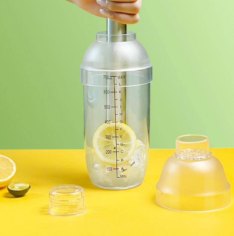 Shaker hand beat lemon tea set of equipment milk tea shop hand shake shaker pot pound Popsicle