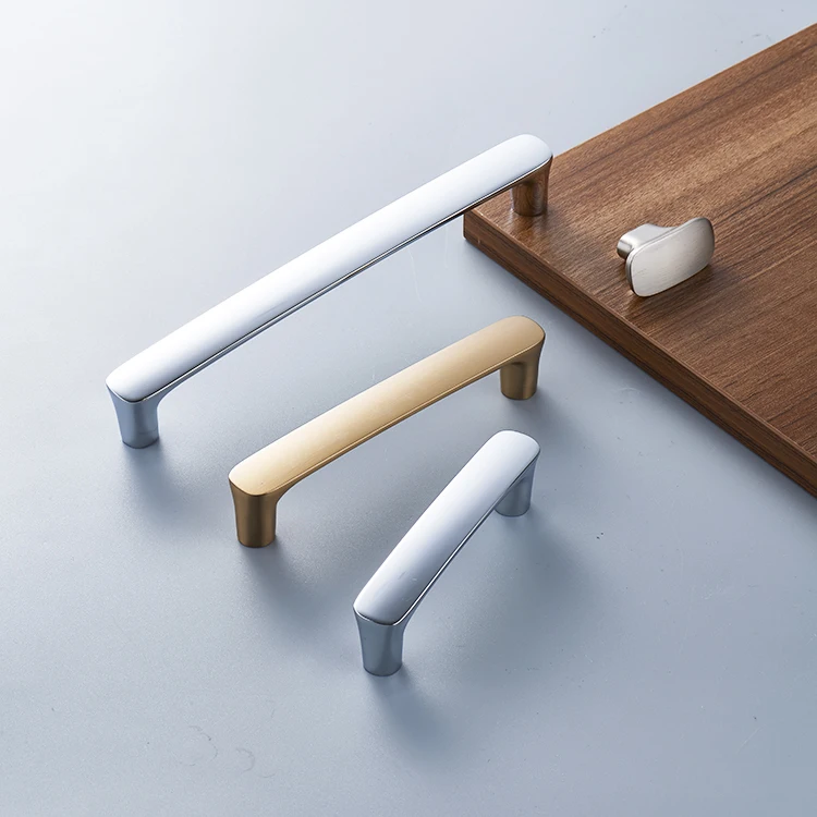 Good quality and low aluminum for luxury hardware wholesale unique design furniture cabinet handles