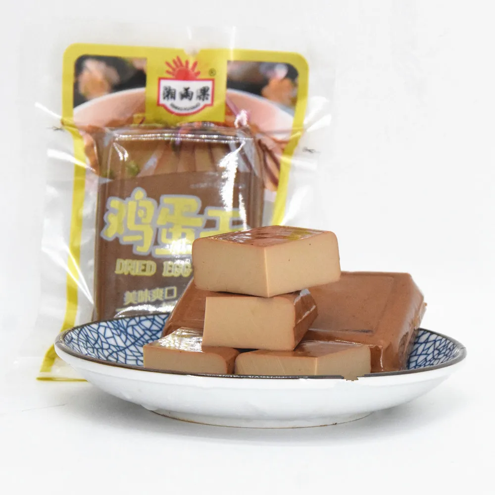 100% Whole Egg Popular Snacks Crushed Tofu Chinese Food Egg Products with High Quality Protein