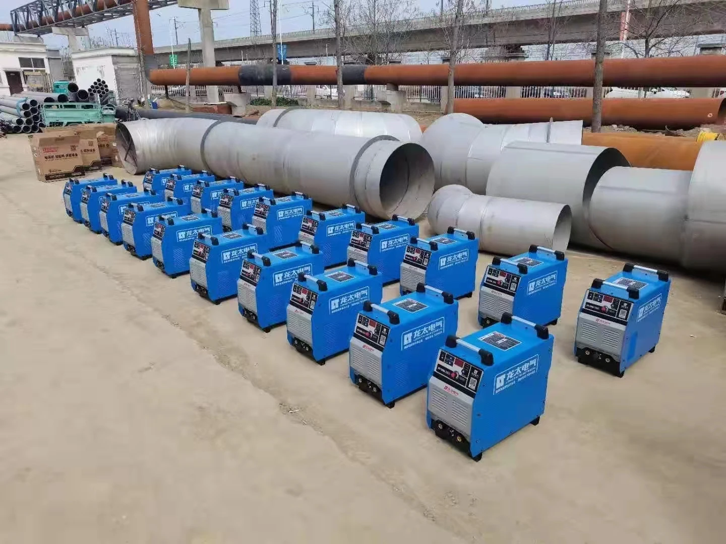 MIG 500P High efficiency Speed Inverter Double Pulse Arc Welding Machine in stock on sale