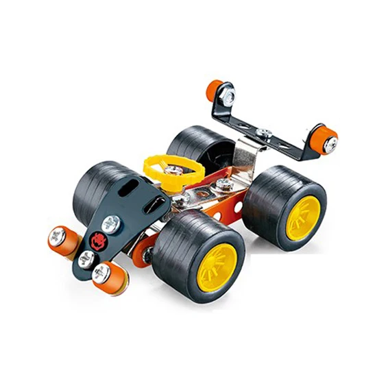 Dollartoys Self-Assembling Toy Creative Metal Race Car Motorcycle Stem Learning Toys