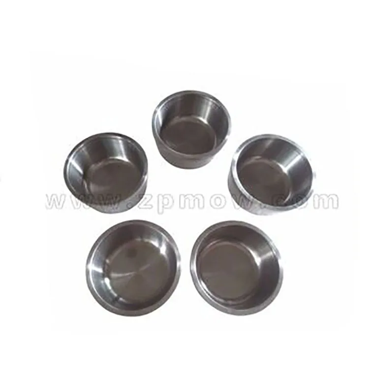 high quality sintered molybdenum crucible for sale SG High purity tungsten carbide crucible cup/melting pot