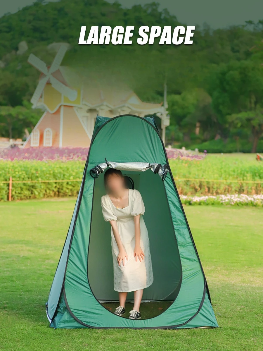 Wholesale Outdoor Changing Tent Collapsible Portable Trailer Toilet And Shower Tent Camping Easy Mobile Fishing Shower Tents