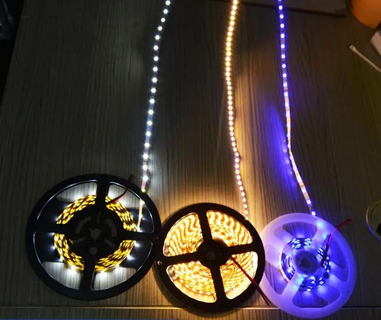 Сверхъяркая Водонепроницаемая мягкая Светодиодная лента 2835 5 мм 8 10 12 В 24