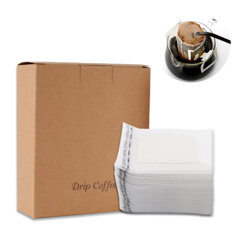 
Heat Seal Drip Bag Coffee Packaging With Hanging ear Drip Coffee Filter 
