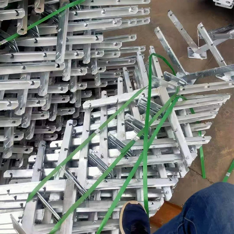 Hot -dip Galvanized Y Arm Chain Link Fence Fittings,Razor Barbed Wire Y Bracket Of Fencing