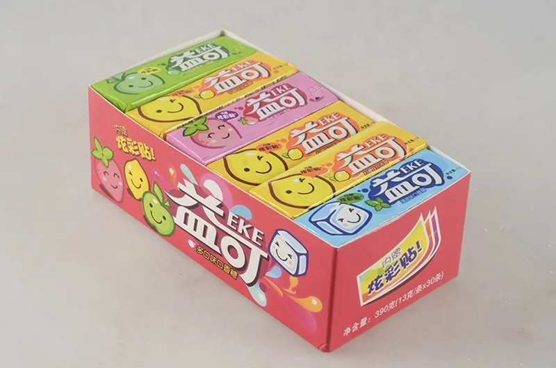 Горячая Распродажа фруктовая жвачка с татуировкой