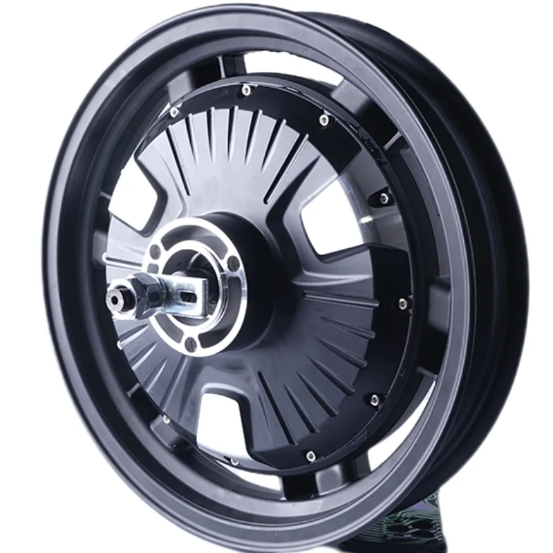 14 дюймов 48v-72v 1000w-4000w высокоскоростной двигатель 100 км/ч с высоким крутящим моментом бесредукторный ступичный двигатель для электрического мотоцикла